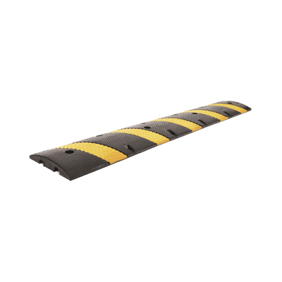 Reductor D / Velocidad / 183cm / 5 lineas amarillas / Hule Reciclado. imagen 4