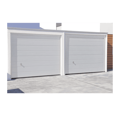 Sección para puerta de Garage / Lisa / Color blanco / Para GARAGE127 / Estilo Americana.