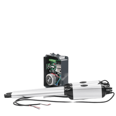 Kit de brazos para automatizar portones vehiculares abatibles de 2 hojas/ 3 Mts / 300 Kg / Uso solo residencial / Compatible con respaldo de energía imagen 4