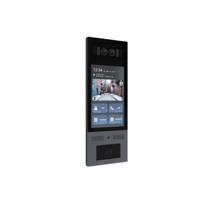 Frente de Calle Antivandálico IK10 / Incluye montaje / Administración 100% en la Nube / Notificación a APP / Llamada Telefónica / ANDROID / SIP / ONVIF /Reconocimiento Facial / QR y PIN para Visitas / IP66 / Bluetooth / NFC imagen 2