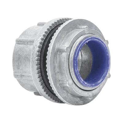 Conector Hub para Conduit Pared Gruesa de 1/2" (13 mm).