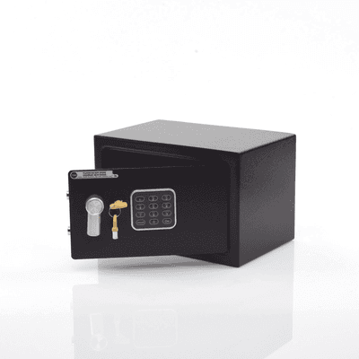 Caja Fuerte Pequeña  / Electrónica / Uso residencial u Oficinas /Ideal para almacenar Joyas, Documentos, Tarjetas, Productos electrónicos imagen 3