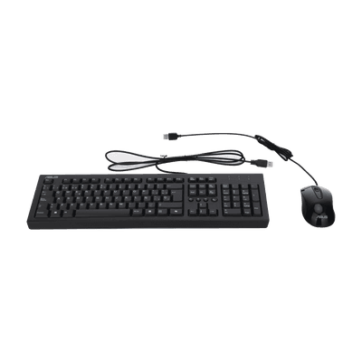 KIt de Teclado y Mouse Cableado / Diseño Elegante y Silencioso (No Requiere Drivers) imagen 2