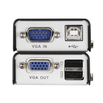Extensor KVM USB | Acceso remoto PC | Hasta 100 m Cat5e | 1920x1200 | Protección ESD | Ajuste deskew imagen 2
