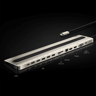 Docking station USB-C multipuerto con power pass-through imagen 3