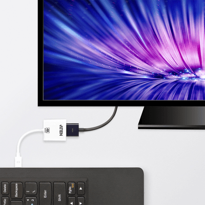 Adaptador activo de Mini DisplayPort a HDMI 4K | DisplayPort 1.2a | Compatible con audio imagen 3
