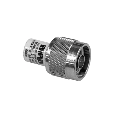 Carga Fantasma Terminal de 2 W, Impedancia de 50 Ohm y Conector N Macho.