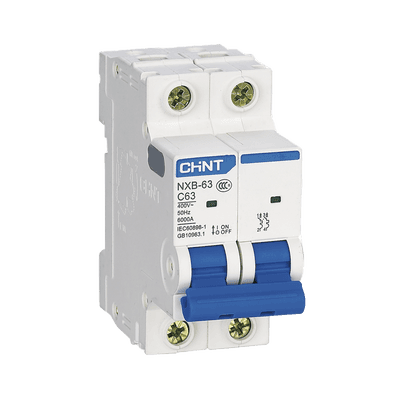 Pastilla para Riel Din, 2 Polos, 32 Amp, Vca:110/415v, 6kA, Catálogo: NXB632PC32.
