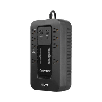 UPS de 450 VA/260 W, Topología Standby con Modo Ahorrador ECO, Entrada 120 Vca NEMA 5-15P, Con 8 Tomas NEMA 5-15R imagen 2