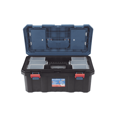 Caja de plástico Reforzada de 19 in. para Herramientas. imagen 5