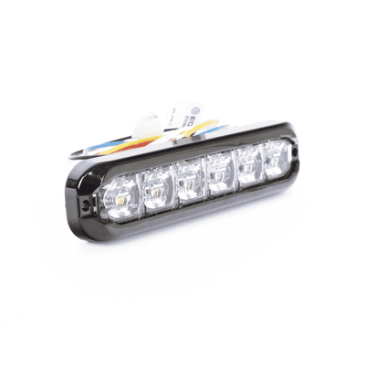 Luz perimetral , 12 LED Ultra Brillantes, Dual Color Ambar / Claro imagen 2