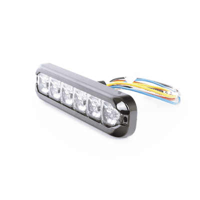 Luz perimetral , 12 LED Ultra Brillantes, Dual Color Ambar / Claro imagen 3