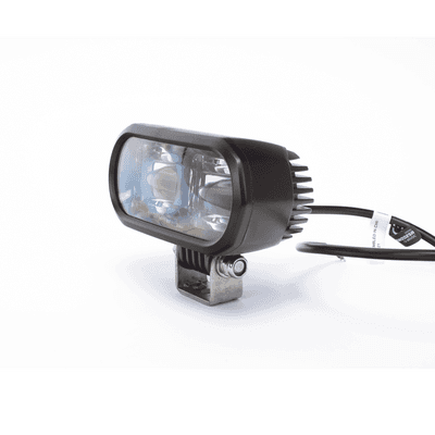 Luz LED de línea roja para limitación de zonas de trabajo en montacargas y vehículos imagen 2