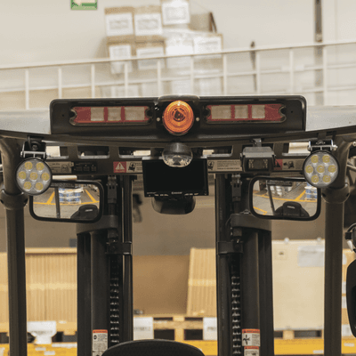 Camara de Reversa Alambrica y Monitor para Vehiculos de Trabajo y Montacargas imagen 2