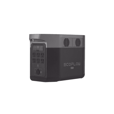 EcoFlow DELTA 2 MAX | Estación de Energía Portátil 2048Wh Litio LFP / 6 AC 2400 W (Max. 3400W) / 2 USB-C 100W / Capacidad para Aumentar Respaldo / Soporta Cargador de Coche 10A a 12.6V / Conectividad WiFi y Bluetooth (App) / Carga Sol imagen 2