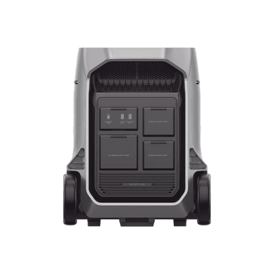 Estación de Energía Portátil DELTA PRO3 / 4096Wh Litio LFP / 5 AC 4000W (8000W Pico) / 2 USB-C 100W / Capacidad para Aumentar Respaldo / Cargador de Coche 10A a 12.6V / Conectividad WiFi y Bluetooth (App) / Carga Solar 2600W Max. (2 P imagen 2
