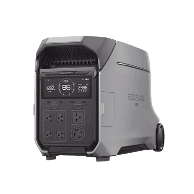 Estación de Energía Portátil DELTA PRO3 / 4096Wh Litio LFP / 5 AC 4000W (8000W Pico) / 2 USB-C 100W / Capacidad para Aumentar Respaldo / Cargador de Coche 10A a 12.6V / Conectividad WiFi y Bluetooth (App) / Carga Solar 2600W Max. (2 P imagen 4