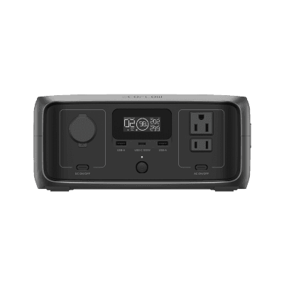 EcoFlow River 3 | Estación de Energía Portátil 245Wh Litio LFP / 2 AC 300 W (Max. 550W) / 1 USB-C 100W / 2 USB -A 12W / Cargador de Coche 8A a 12 o 24V / Conectividad WiFi y Bluetooth (App) / Carga Solar 110W Max. imagen 4