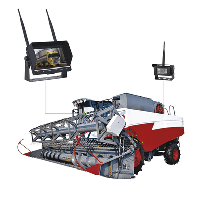 Sistema Profesional Inalámbrico de Cámara de Reversa Infrarroja y Monitor de 7" para Vehículos de Trabajo y Montacargas imagen 7