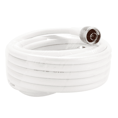 Jumper Coaxial con Cable Epcom295 | Conector N Macho en los Extremos | 6 Metros (19.69 Pies) de Longitud.