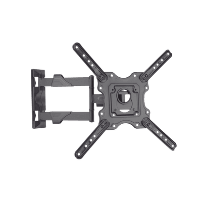 Montaje de Pared Articulado P4-NB / Pantallas de 32" a 55" / VESA 100x100 a 400x400 mm / Carga 27.2 kg (60 lbs) / Inclinación +8° a -5° / Giro 180° / Distancia de Pared 5 a 40 cm / Acero imagen 2
