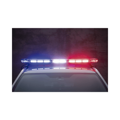 Barra de luces de 47" rojo/azul, 88 LED, con control de tráfico en color rojo/azul, ideal para equipar unidades de seguridad pública imagen 6