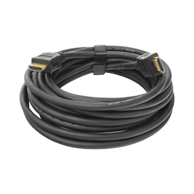 Cable HDMI de 5 Metros (16.40 pies) (High Speed) / Resolución 4K / Soporta Canal de Retorno de Audio (ARC)/ Soporta 3D / Blindado para Reducir Interferencia / Chapado en Oro / Alta Resistencia y Durabilidad.