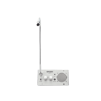 Sistema de Intercomunicación | Ideal para Ventanillas | Audio de voz de dos vías | 12V/1A 2W | Micrófono Interior + Micrófono Exterior imagen 2