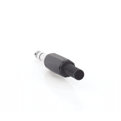 Conector macho de 6,3 mm con funda de plastico (estereo) imagen 5
