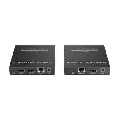 Kit Extensor HDMI para distancias de 120 metros | Soporta resolución 4K @60Hz | Cat 6, 6a y 7 | Salida Loop en el Tx para visualización local | Soporta control remoto del equi imagen 5