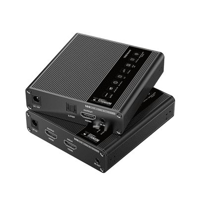 Kit Extensor HDMI para distancias de 70 metros / Resolución 4K x 2K@ 60 Hz/ Cat 6, 6a y 7 / IPCOLOR / CERO LATENCIA / SIN COMPRIMIR / Uso 24/7 / Puerto S/PDIF / Salida Loop / Alimente solo el Tx (PoC) / Control IR imagen 2