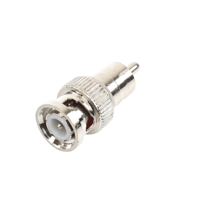 Adaptador en Línea para 75 Ohm, de Conector BNC Macho a RCA Macho en Aplicaciones de Audio-Video para Cámaras, Monitores y DVR's. imagen 2