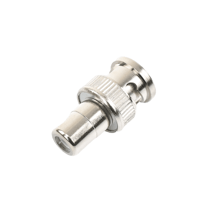 Adaptador en Línea para 75 Ohm, de Conector BNC Macho a RCA Hembra en Aplicaciones de Audio-Video para Cámaras, Monitores y DVR's. imagen 2