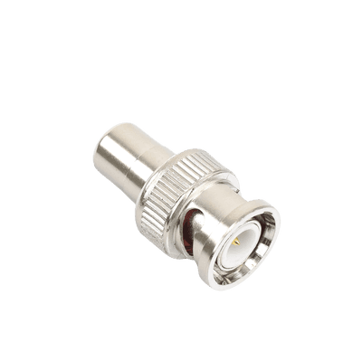 Adaptador en Línea para 75 Ohm, de Conector BNC Macho a RCA Hembra en Aplicaciones de Audio-Video para Cámaras, Monitores y DVR's. imagen 4