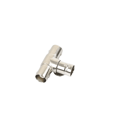Adaptador en T para 75 Ohm de triple conectores BNC Hembras, Níquel/ Oro/ Teflón. imagen 5