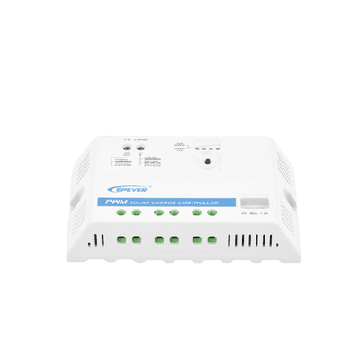 Controlador Solar PWM 12/24 V 20 A, Salida USB imagen 2