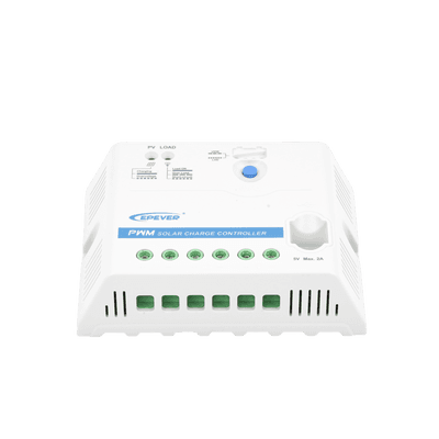 Controlador Solar PWM 12/24 V 30 A, Salida USB imagen 3