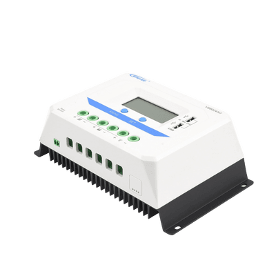 Controlador Solar PWM / 60A / 12/24V / Doble USB / Pantalla LCD / Tierra Positivo Común imagen 2