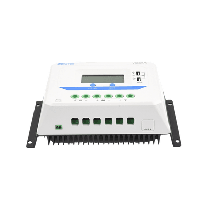 Controlador Solar PWM / 60A / 12/24V / Doble USB / Pantalla LCD / Tierra Positivo Común imagen 4