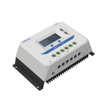Controlador Solar PWM / 60A / 12/24V/36/48V / Doble USB / Pantalla LCD / Tierra Positivo Común imagen 2