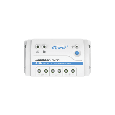 Controlador Solar PWM / 20A / 12/24V / RS-485 / Baterías Gel-AGM-Selladas / Parámetros Configurables