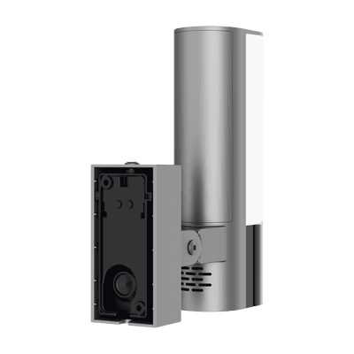 Cámara IP 4 Megapíxel / Wi-Fi / Lampara Integrada / Audio de dos vías / Imágen Nocturna a Color / Detección Humana / Audios Personalizables  / Uso Exterior con Protección imagen 4