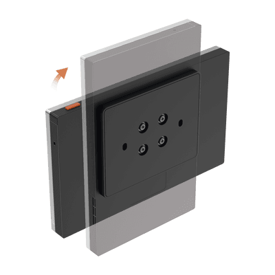 Pantalla Inalámbrica / Con Batería Recargable 4600mAh / Wi-Fi / Ideal Para Escritorio o Pared  / Vista en Vivo de Cámaras EZVIZ / Compatible con Videoportero CS-HP7  para ver Cámara y Apertura Remota  / Audio de Dos Vías imagen 3