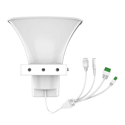 Altavoz SIP IP para Voceo y Paging / 2 Líneas SIP / Potencia 30W / IP66 Exterior / Alimentación PoE / Compatible con Conmutadores SIP / Montaje en Pared imagen 3