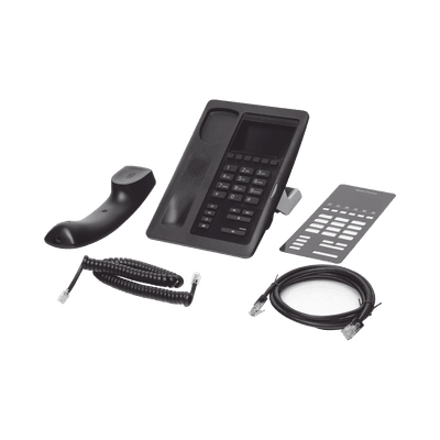 Teléfono IP para Hotelería, profesional con 6 teclas programables para servicio rápido (Hotline), plantilla personalizable con PoE imagen 7