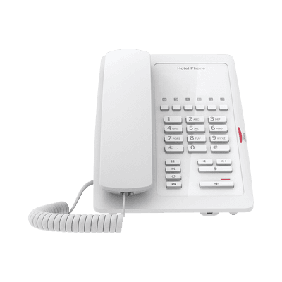 Teléfono IP WiFi para Hotelería, profesional con 6 teclas programables para servicio rápido (Hotline), plantilla personalizable con PoE imagen 2
