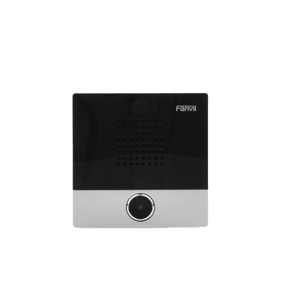 Mini Intercomunicador para hotelería y hospitales, con diseño elegante, PoE, 1 botón, 1 relevador integrado de salida y entrada. imagen 7