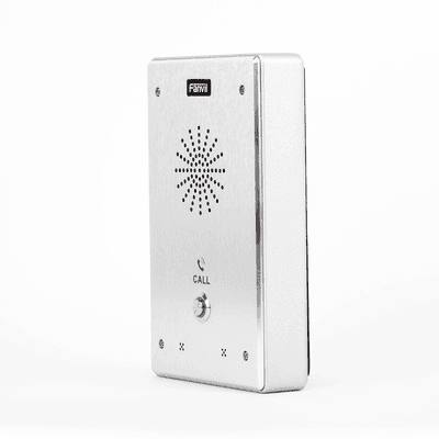 Intercomunicador IP, 2 líneas SIP, 2 relevadores con botón para llamada, anti-vandálico, IP65 e IK10, PoE imagen 3