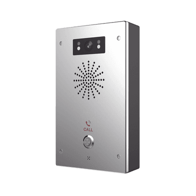 Video Intercomunicador IP, 2 líneas SIP, 2 relevadores con botón para llamada, Onvif, anti-vandálico, PoE, IP65 e IK10, PoE imagen 2