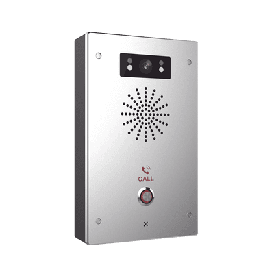Video Intercomunicador IP, 2 líneas SIP, 2 relevadores con botón para llamada, Onvif, anti-vandálico, PoE, IP65 e IK10, PoE imagen 3